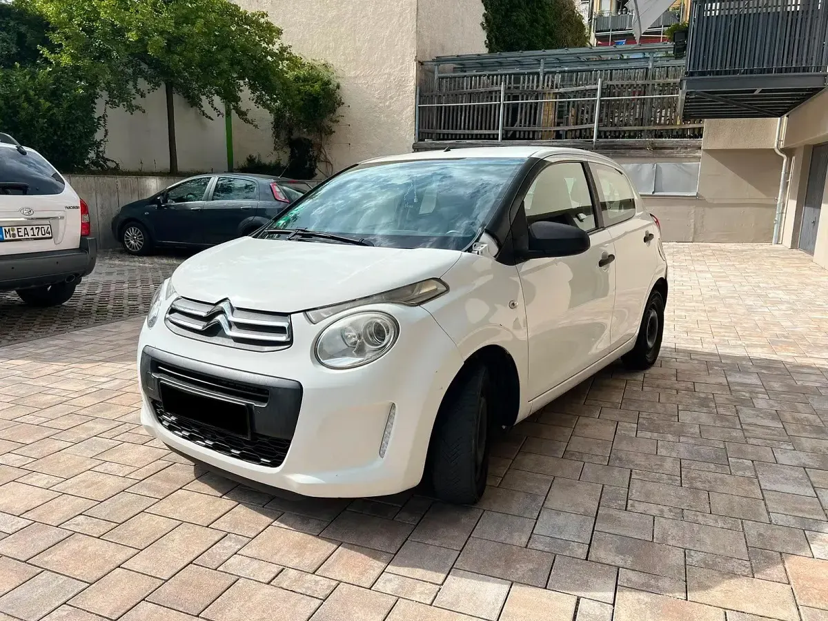 Gebraucht Citroën C1 69 PS (50 kW) 2014 Weiß Kleinwagen