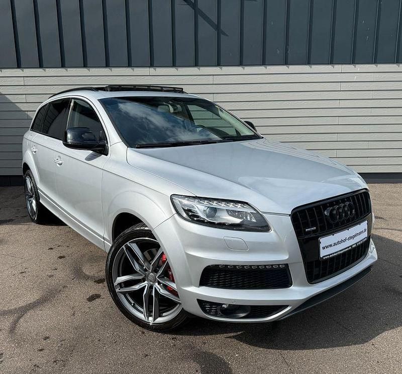 Silber Gebraucht 2012 Audi Q7 Design SUV | 17.950 € (Fairer Preis) - Bild 1/4