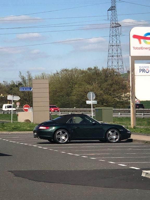 Gebraucht Porsche 911 Carrera 4 Cabriolet 325 PS (239 kW) 2008 Grün Cabrio