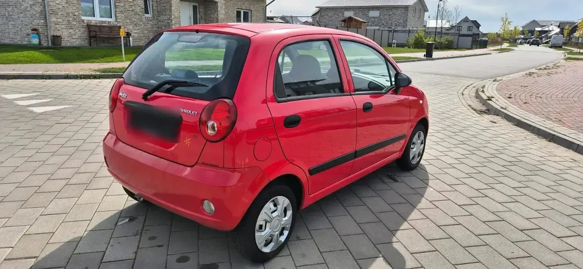 Second-hand Chevrolet Matiz 52 CP (38 kW) 2008 Roșu Hatchback
