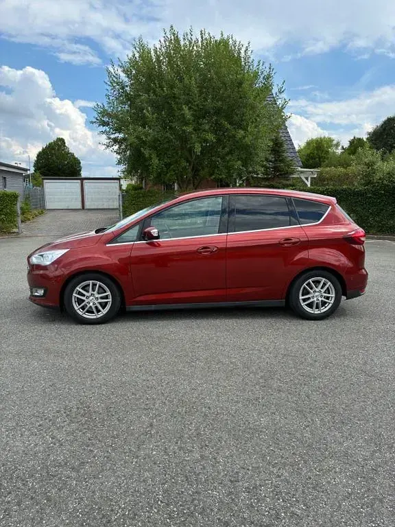 Gebraucht Ford C-MAX Trend 150 PS (110 kW) 2017 Rot Van / Kleinbus