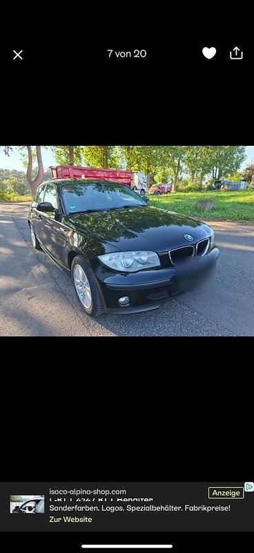 Gebraucht BMW 116 115 PS (84 kW) 2006 Schwarz Kleinwagen