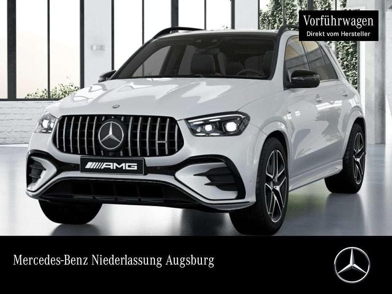 Manufaktur opalithweiß bright Gebraucht 2024 Mercedes GLE53 AMG AMG SUV | 113.890 € (Guter Preis) - Bild 1/4