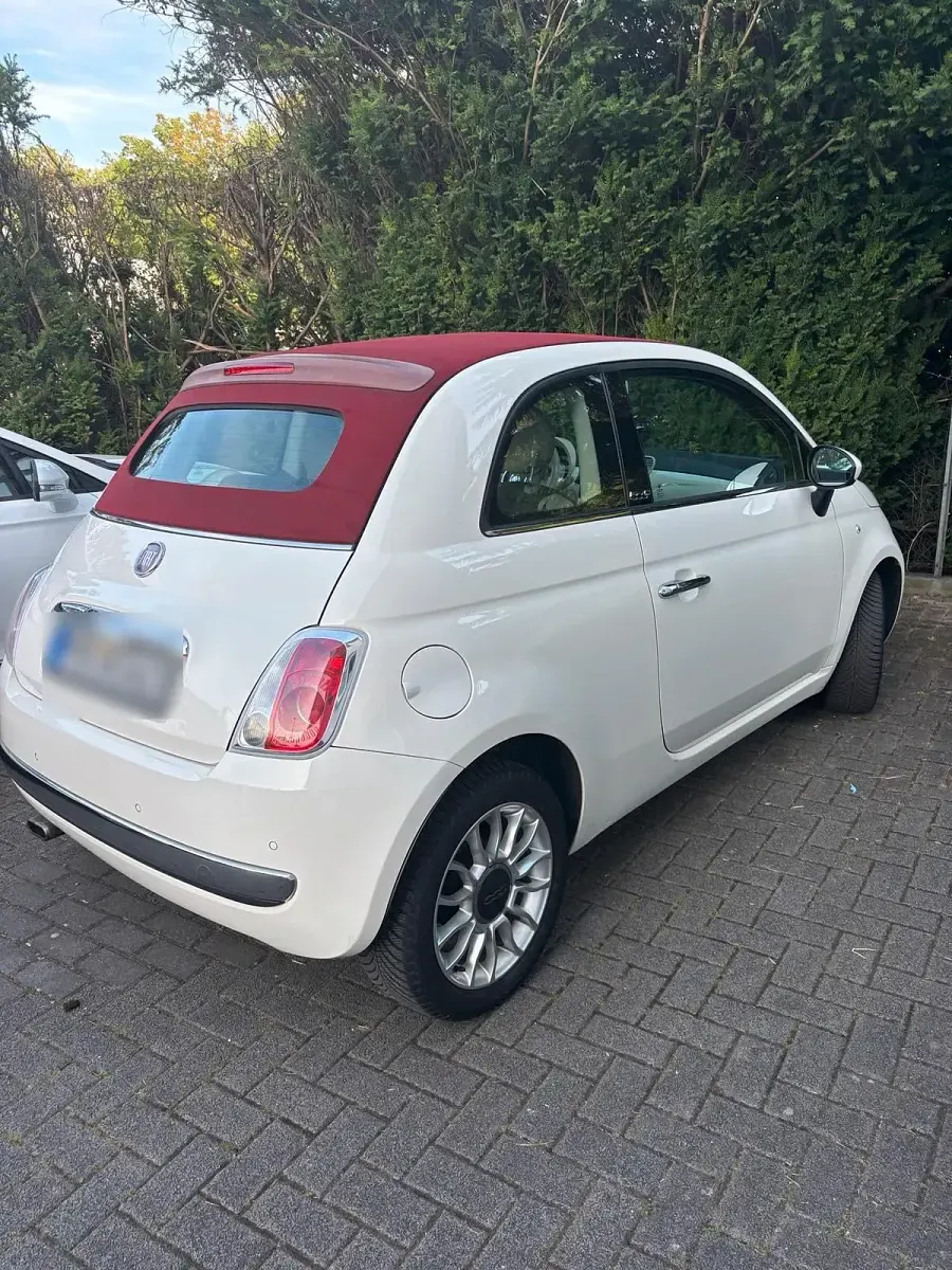 Gebraucht Fiat 500C 86 PS (63 kW) 2012 Weiß Cabrio