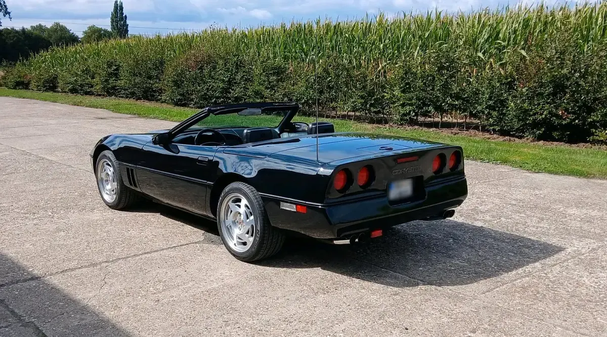 Gebraucht Corvette C4 248 PS (182 kW) 1990 Schwarz Cabrio
