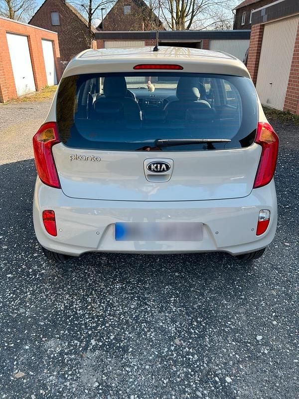 Gebraucht Kia Picanto 69 PS (50 kW) 2013 Beige Kleinwagen