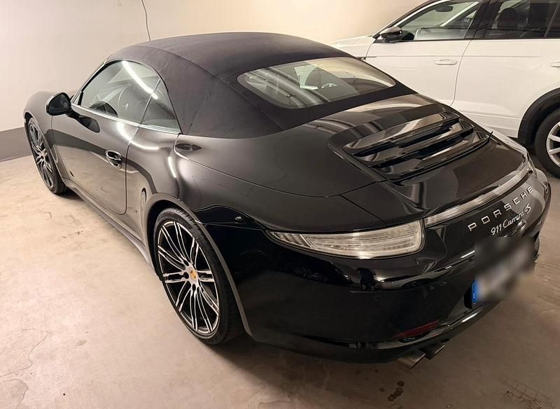 Schwarz Gebraucht 2015 Porsche 911 Carrera 4S Cabriolet Cabrio | 95.000 € (Superpreis) - Bild 1/4