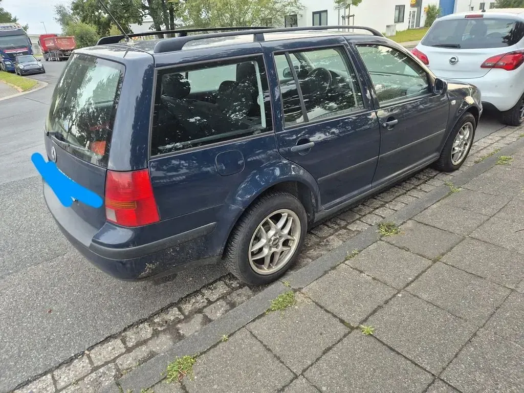 Gebraucht VW Golf IV 75 PS (55 kW) 2003 Blau Kombi