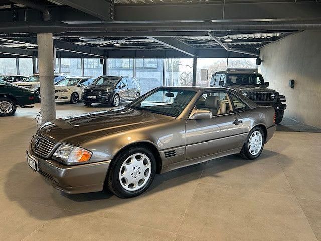 Gebraucht Mercedes SL500 326 PS (239 kW) 1990 Gold Cabrio