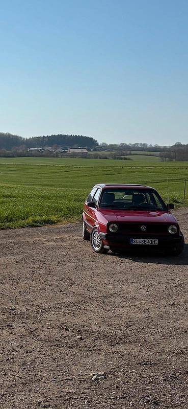 Rot Gebraucht 1991 VW Golf II Kleinwagen | 5.750 € - Bild 1/4