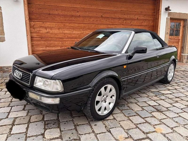Gebraucht Audi Cabriolet 125 PS (91 kW) 1999 Brillantschwarz mit klarlack Cabrio