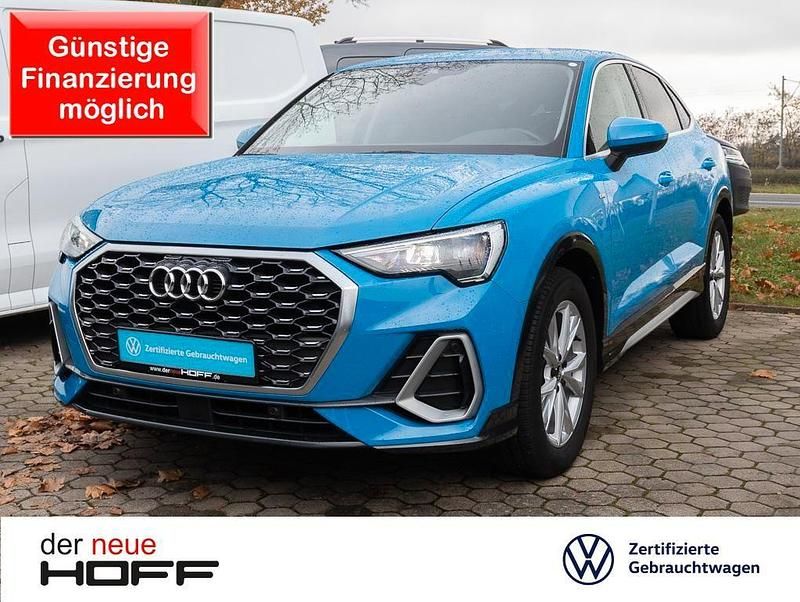 Turboblau Gebraucht 2021 Audi Q3 Sportback S-Line SUV | 29.975 € (Superpreis) - Bild 1/4