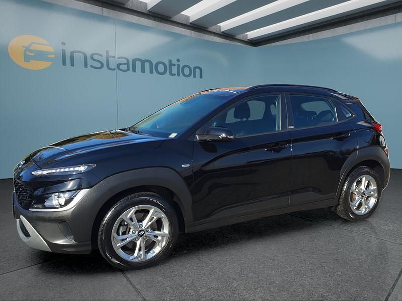 Schwarz Gebraucht 2021 Hyundai Kona SUV | 15.899 € (Guter Preis) - Bild 1/4