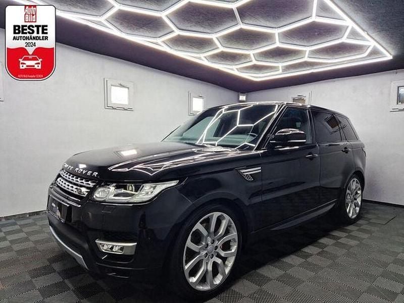 Santorini black (metallic) Gebraucht 2017 Land Rover Range Rover Sport HSE SUV | 33.880 € (Guter Preis) - Bild 1/4