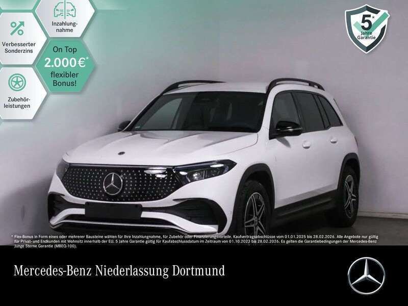 Weiß Gebraucht 2024 Mercedes EQB300 Advanced SUV | 37.990 € (Guter Preis) - Bild 1/3