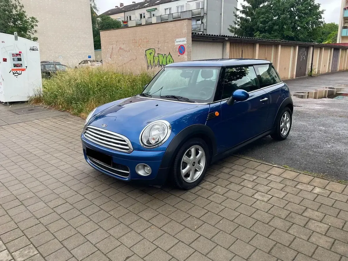Gebraucht Mini Cooper 109 PS (80 kW) 2008 Blau Kleinwagen