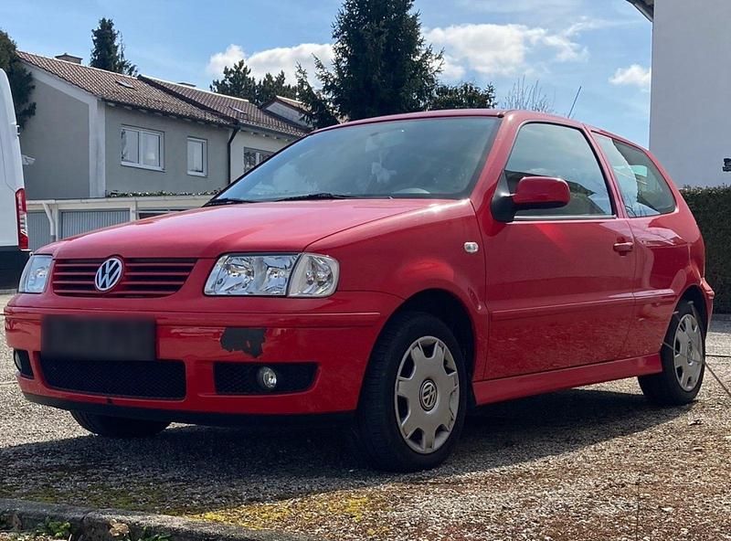 Gebraucht VW Polo 60 PS (44 kW) 2001 Rot Kleinwagen