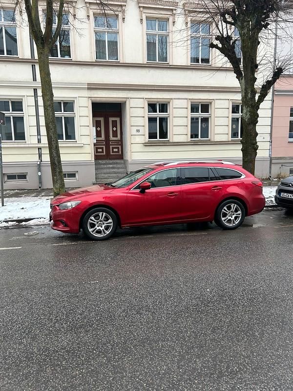 Gebraucht Mazda 6 150 PS (110 kW) 2013 Rot Kombi