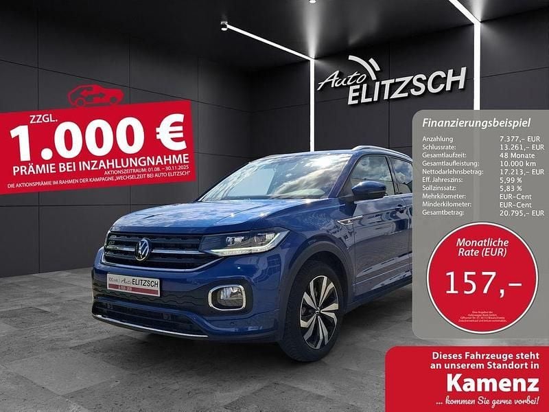 Blau Gebraucht 2021 VW T-Cross Style SUV | 24.590 € (Fairer Preis) - Bild 1/3