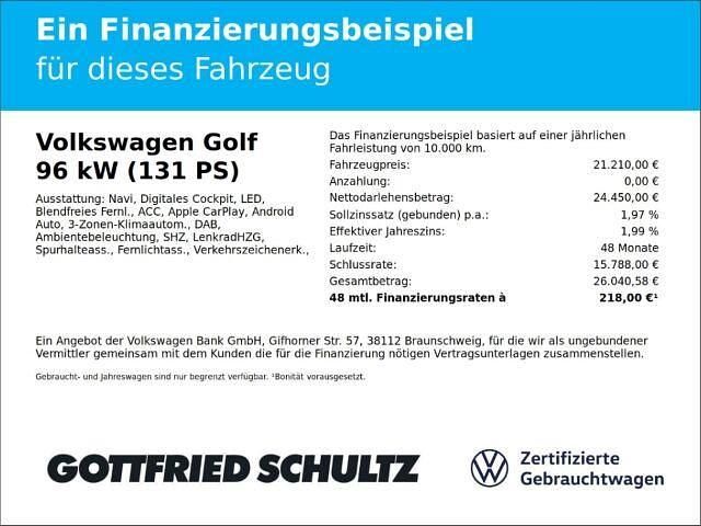 Gebraucht VW Golf VIII Move 131 PS (96 kW) 2024 Grau Limousine