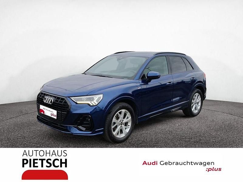 Gebraucht Audi Q3 S-Line 150 PS (110 kW) 2022 Navarrablau metallic SUV