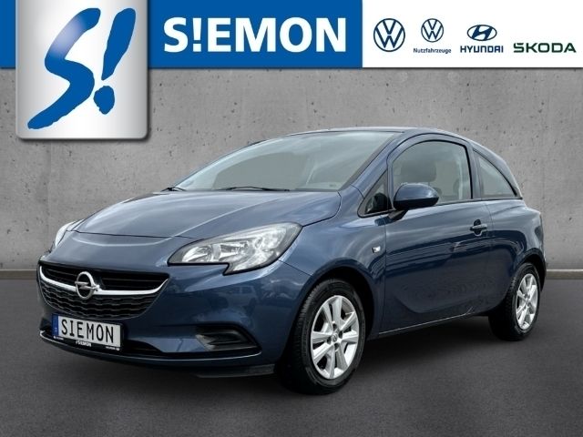 Gebraucht Opel Corsa Edition 69 PS (50 kW) 2016 Blau Kleinwagen
