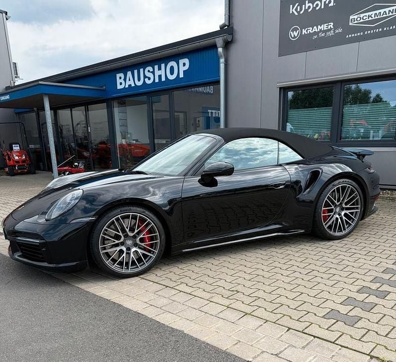 Schwarz Gebraucht 2024 Porsche 911 Turbo Cabriolet Cabrio | 252.280 € - Bild 1/4