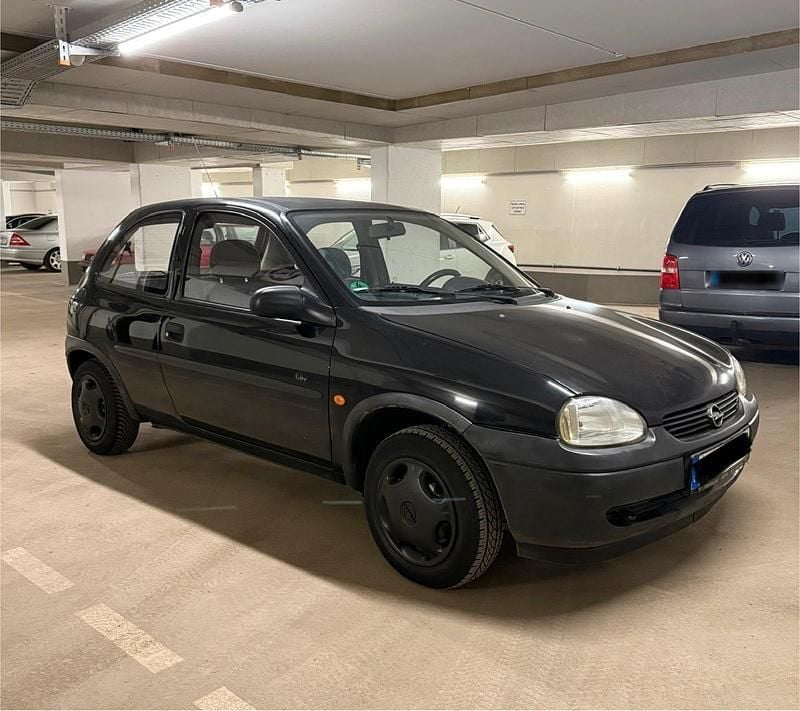 Gebraucht Opel Corsa 60 PS (44 kW) 1999 Schwarz Kleinwagen