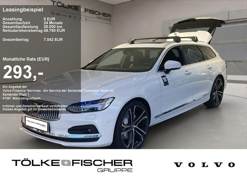 Onyx black / metallic Gebraucht 2023 Volvo V90 Plus Kombi | 54.490 € - Bild 1/4
