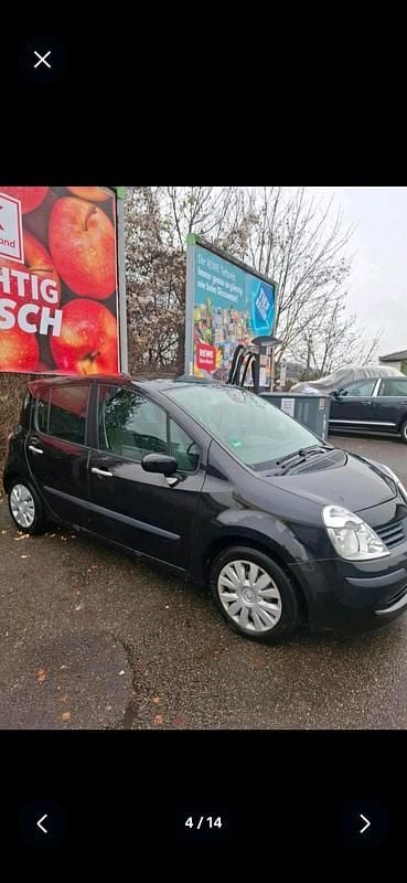 Gebraucht Renault Modus 75 PS (55 kW) 2007 Schwarz Van / Kleinbus