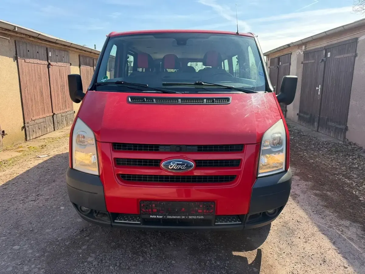 Usata Ford Transit 116 CV (85 kW) 2010 Rosso Monovolume