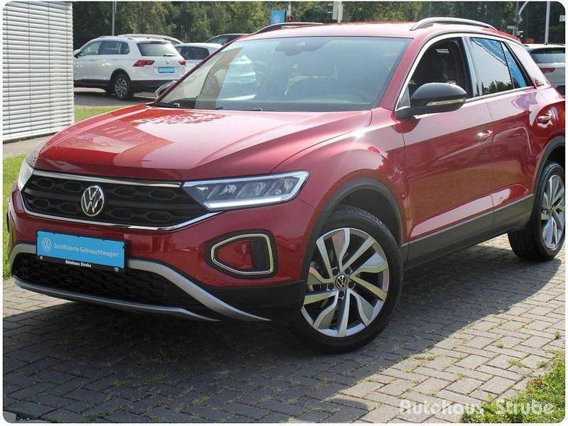 Gebraucht VW T-Roc Goal 116 PS (85 kW) 2024 Rot SUV