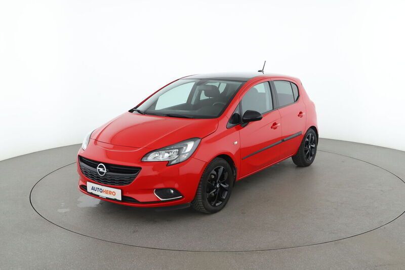 Rot Gebraucht 2018 Opel Corsa Color Edition Limousine | 12.140 € (Teuer) - Bild 1/4