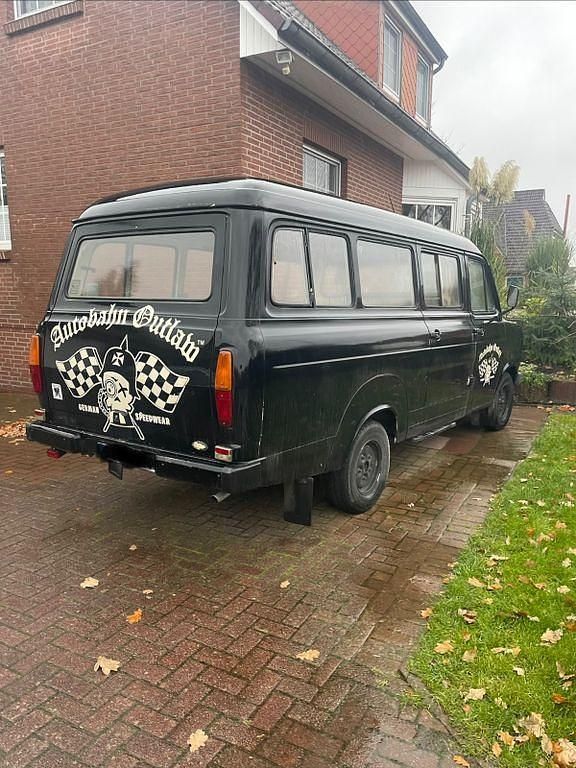 Gebraucht Ford Transit 77 PS (56 kW) 1983 Schwarz Van / Kleinbus