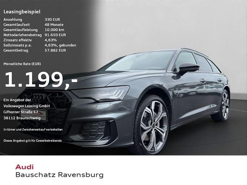 Grau Neu 2025 Audi A6 S-Line Kombi | 91.650 € - Bild 1/4