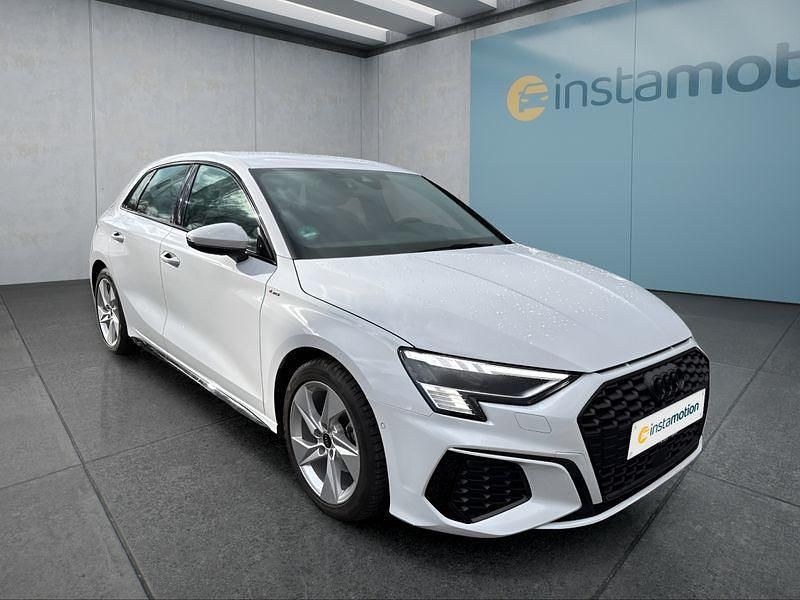 Gebraucht Audi A3 Sportback S-Line 150 PS (110 kW) 2024 Weiß Kleinwagen
