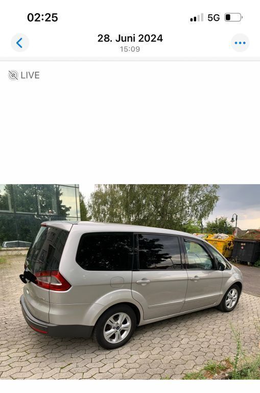 Silber Gebraucht 2008 Ford Galaxy Ambiente Van / Kleinbus | 2.999 € (Etwas zu teuer) - Bild 1/4