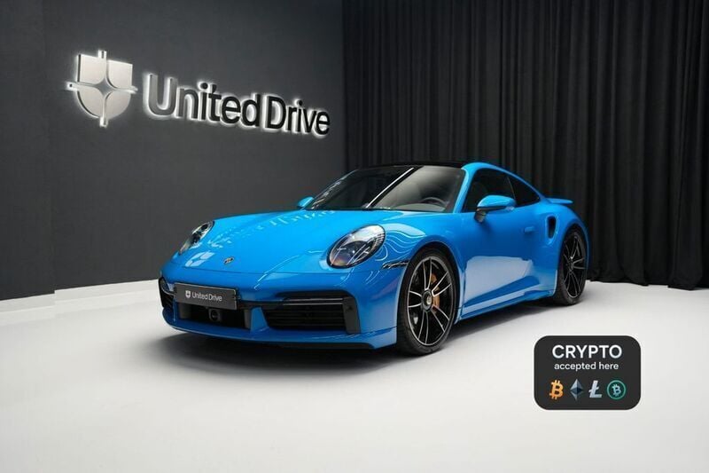 Blau Gebraucht 2023 Porsche 911 Turbo S | 233.500 € (Fairer Preis) - Bild 1/4