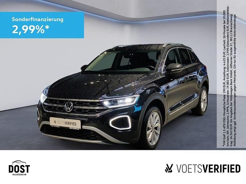 Schwarz Gebraucht 2024 VW T-Roc Style SUV | 28.730 € (Fairer Preis) - Bild 1/4
