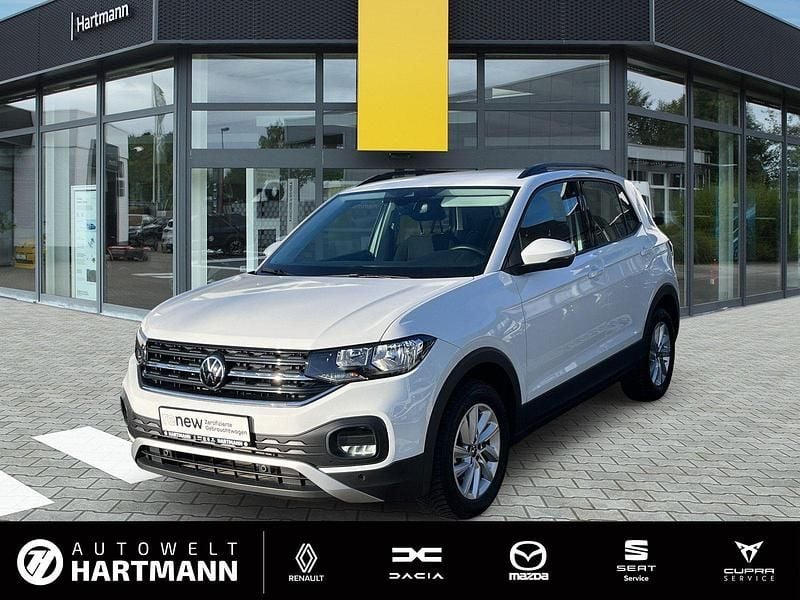 Pure white (weiß) Gebraucht 2024 VW T-Cross Life SUV | 19.950 € (Guter Preis) - Bild 1/3