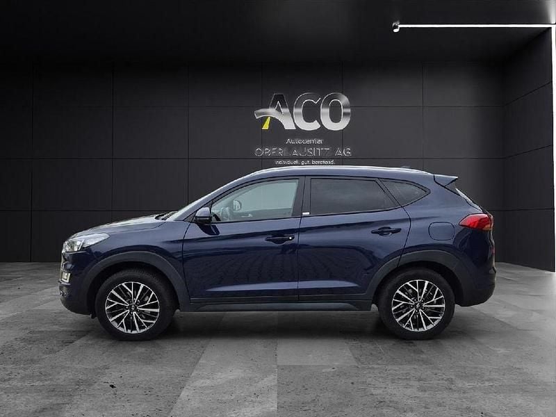Gebraucht Hyundai Tucson Advantage 132 PS (97 kW) 2019 Blau SUV