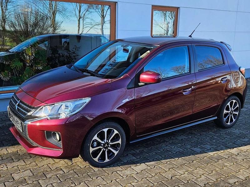 Bordeauxrot (p) Neu 2025 Mitsubishi Space Star Select+ Kleinwagen | 16.990 € - Bild 1/4