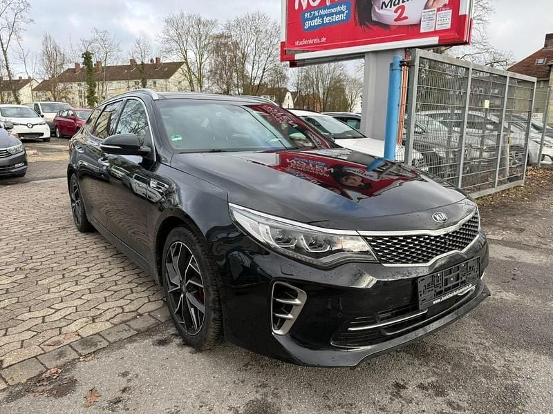 Gebraucht Kia Optima GT 245 PS (180 kW) 2017 Schwarz Kombi