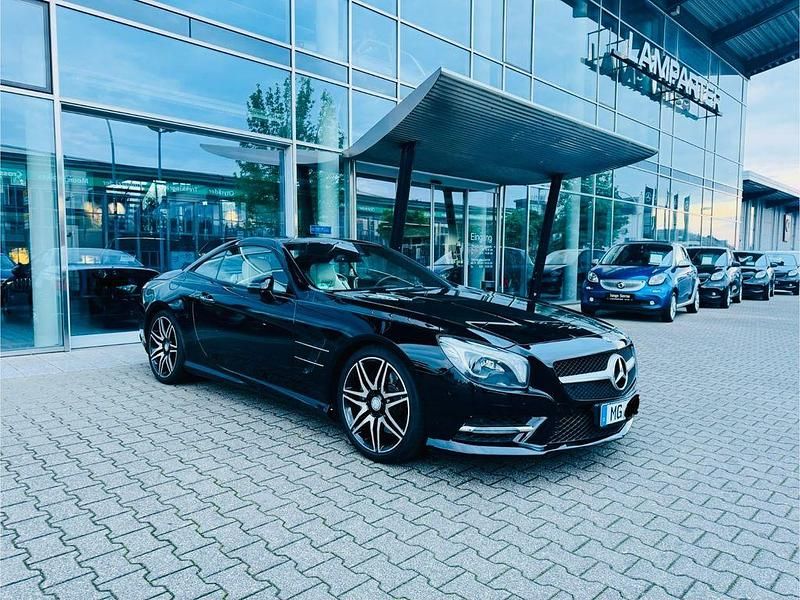 Gebraucht Mercedes SL500 AMG 435 PS (319 kW) 2014 Schwarz Cabrio