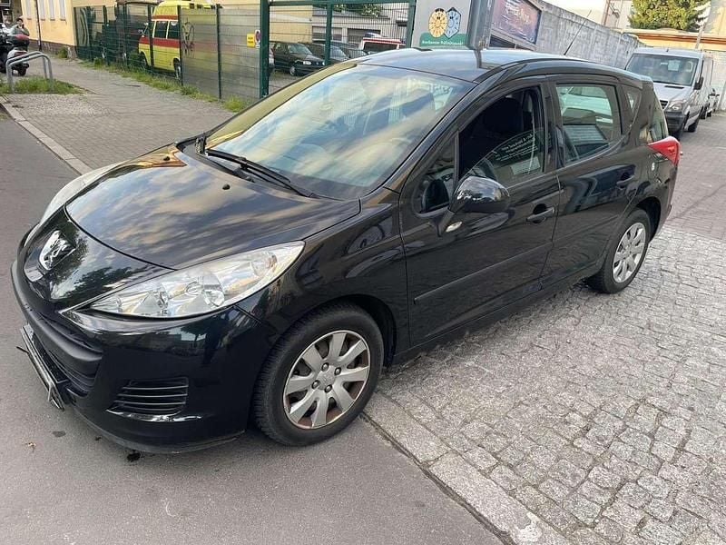 Schwarz Gebraucht 2010 Peugeot 207 Filou Kombi | 950 € (Superpreis) - Bild 1/4