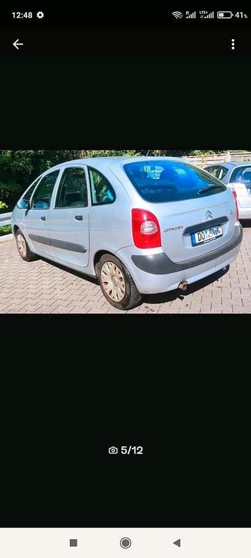Gebraucht Citroën Xsara Picasso 116 PS (85 kW) 2005 Silber Van / Kleinbus