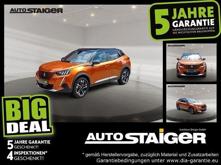 Lackierung orange fusion/typ aussen Gebraucht 2023 Peugeot e-2008 GT SUV | 22.399 € (Fairer Preis) - Bild 1/4