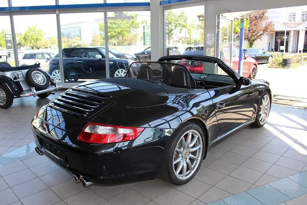Gebraucht Porsche 911 Carrera S Cabriolet 355 PS (261 kW) 2007 Basaltschwarzmetallic Cabrio