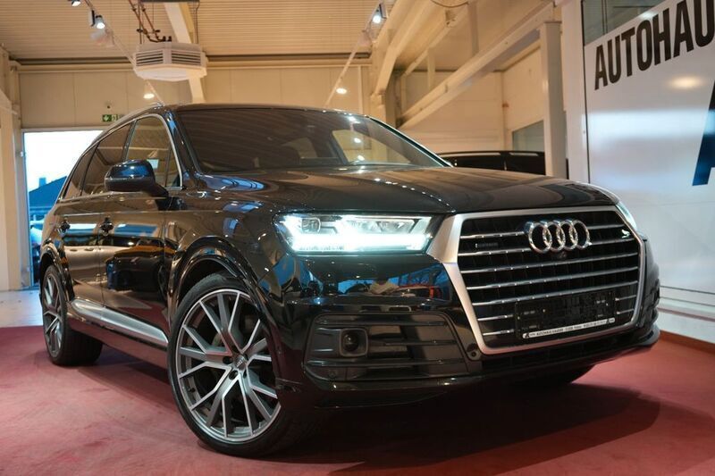 Orca black Gebraucht 2018 Audi Q7 S-Line SUV | 43.990 € (Fairer Preis) - Bild 1/4