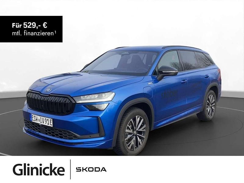 Blau Gebraucht 2024 Skoda Kodiaq SportLine SUV | 49.940 € (Fairer Preis) - Bild 1/2